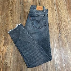 Levi's 501 Straight Skinny Jeans